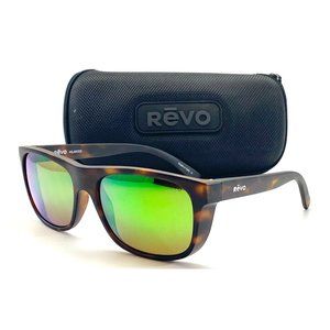 NEW REVO LUKEE RE1020 02 HAVANA POLARIZED AUTHENTIC SUNGLASSES 56-16 140 W/CASE